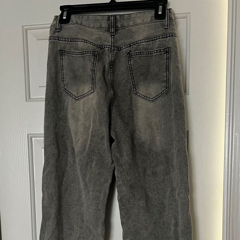 Black Ripped Baggy Jeans